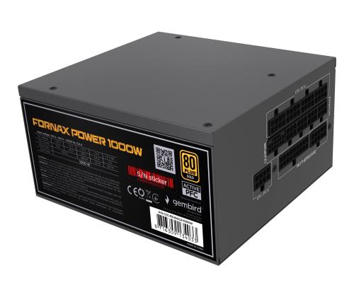 GEMBIRD Teholähde 1000W aktiivinen P