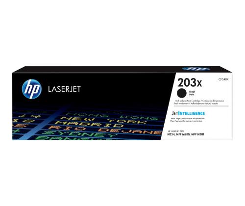 HP 203X Alkuperäinen musta LaserJet-toneri
