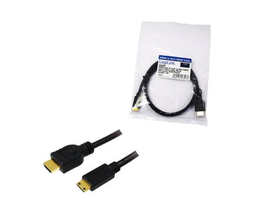 LOGILINK Kaapeli HDMI-miniHDMI 1,5m