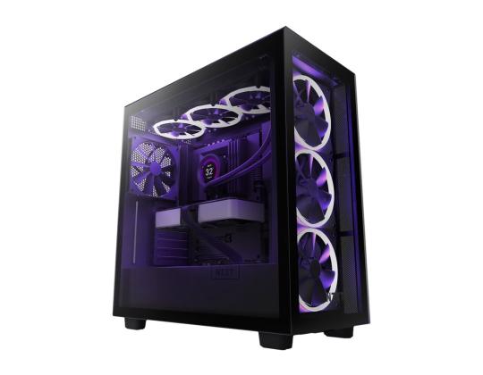 NZXT PC-kotelo H7 Elite RGB musta