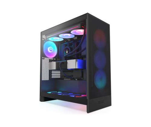 NZXT PC-kotelo H7 Flow 2024 RGB musta