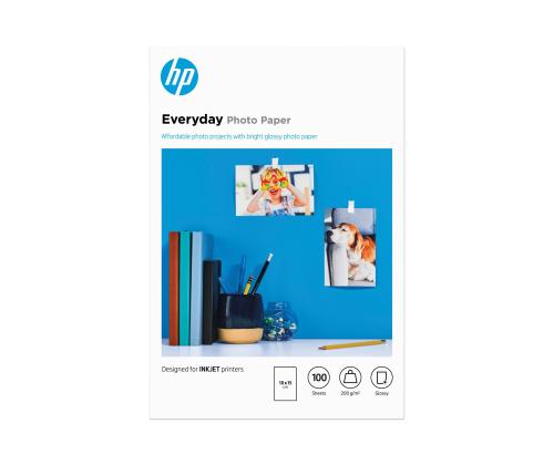 HP Everyday Photo Paper Kiiltävä