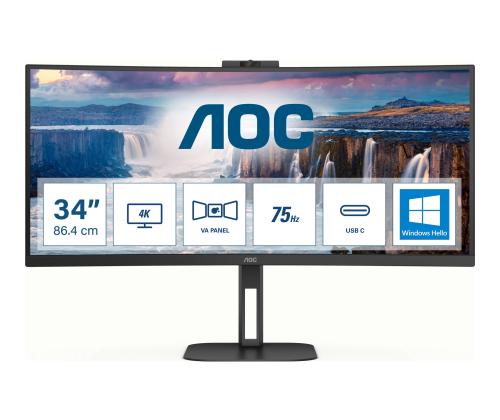 AOC CU34V5CW/BK 34 tuuman näyttö