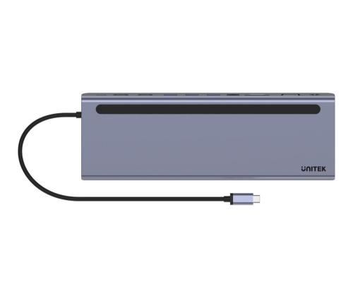 UNITEK 11 in 1 -telakointiasema USB-C
