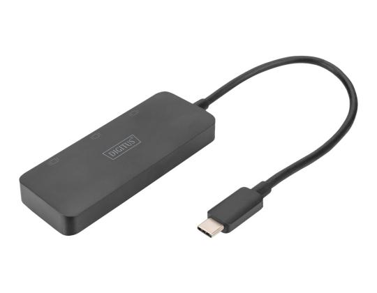 DIGITUS USB-C - 3x DP MST Video Splitter