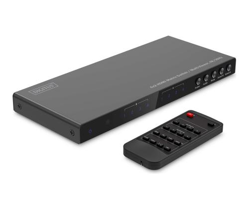 DIGITUS 4x2 HDMI matriisi / monikatselulaite