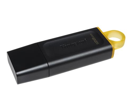 KINGSTON 128GB USB3.2 Gen1 DT Bk+Keltainen