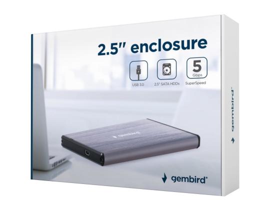 GEMBIRD USB 3.0 2,5 tuuman kiintolevykotelo