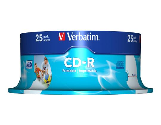 VERBATIM tindikassettjet print.CD - R 80min 700MB