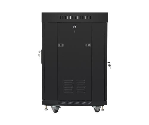 LANBERG-hyllykaappi 15U 600x600 lasi