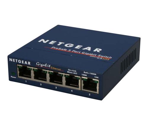 NETGEAR 10/100/1000 5porttinen kytkin