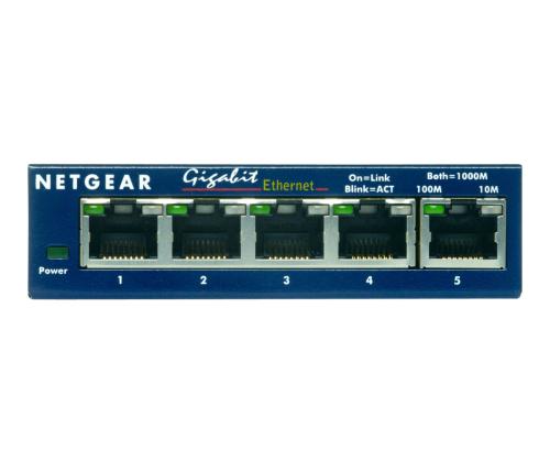NETGEAR 10/100/1000 5porttinen kytkin