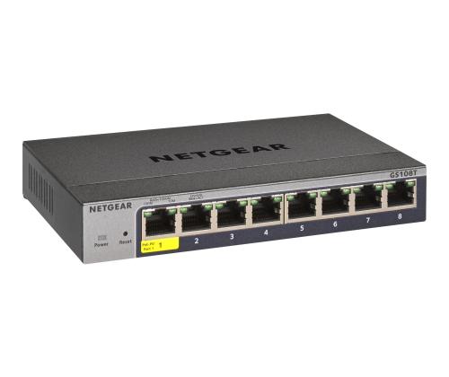 NETGEAR 8-porttinen Gigabit Ethernet Smart
