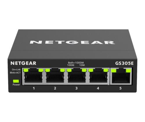 NETGEAR 5-Port GB Smart Man. Plus kytkin