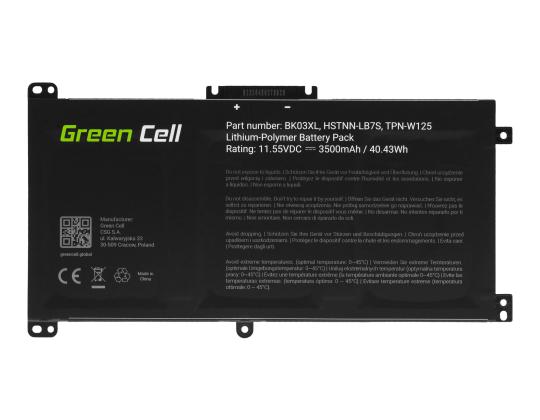 GREEN CELL Akku BK03XL HP Paviliolle