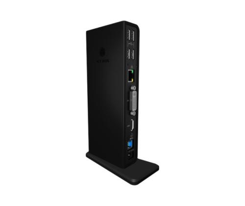 ICYBOX IB-DK2241AC IcyBox Multi telakointilaite