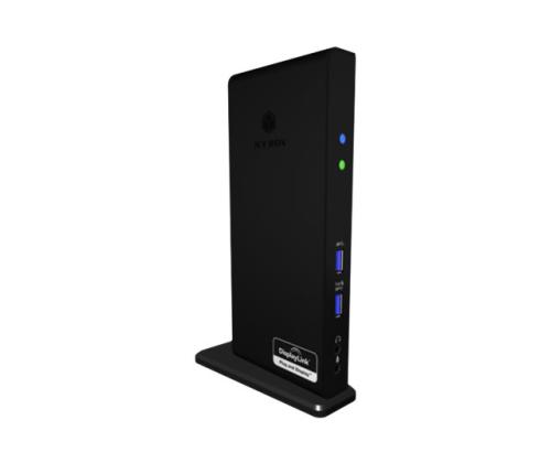 ICYBOX IB-DK2241AC IcyBox Multi telakointilaite