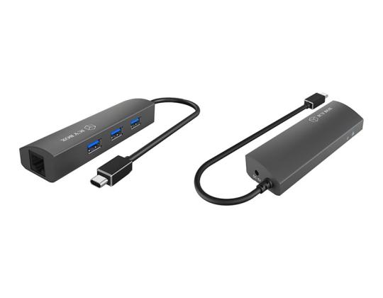 ICYBOX IB-HUB1406-C IcyBox 3x USB 3 -portti