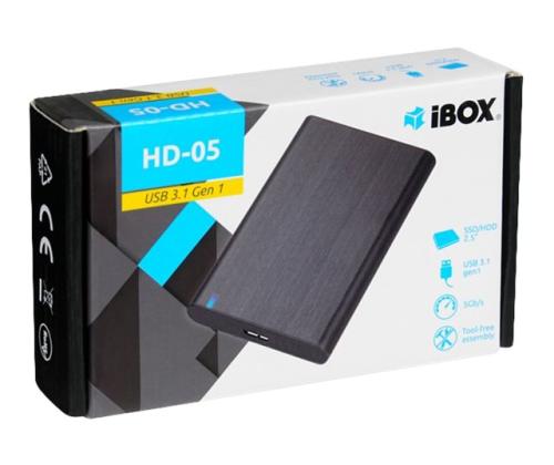 IBOX HD-05 kotelo 2.5 tuuman USB-kiintolevylle