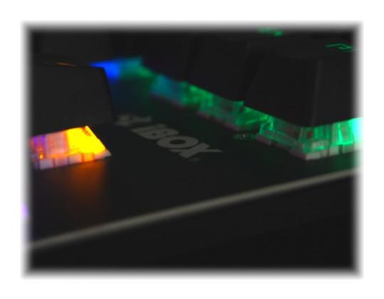 IBOX Aurora K-2R RGB langallinen USB