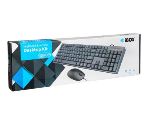 IBOX IKMS606 I-BOX DESKTOP KIT NÄPPÄIMISTÖ