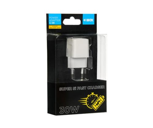 IBOX C-38 USB-C laturi PD30W