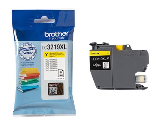 BROTHER LC-3219XLY Ink Yellow (1500 sivua)