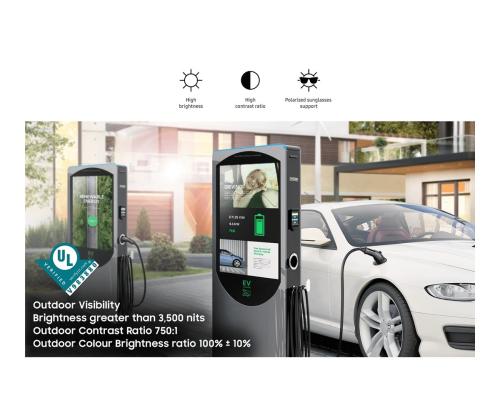 SAMSUNG OH24B 24-tuumainen FHD LCD-ulkokäyttöön tarkoitettu ulkokäyttöön tarkoitettu näyttö