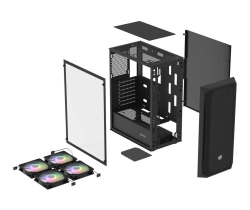 NATEC Fury Shobo SH4F RGB Midi Tower