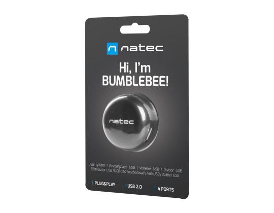 NATEC NHU-1330 Natec Hub USB 2.0 BUMBLEB