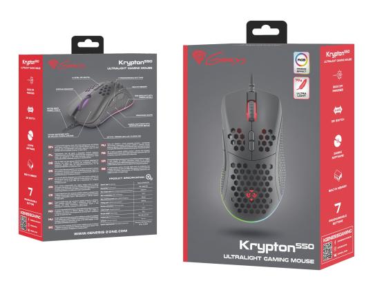 NATEC Genesis kevyt pelihiiri