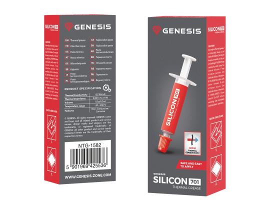 NATEC Genesis Silicon 701 lämpörasva