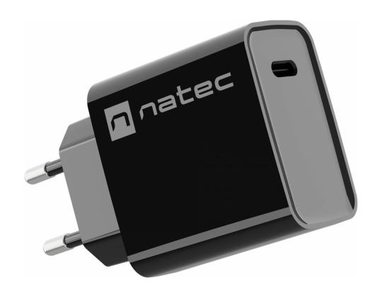 NATEC USB-laturi Ribera USB-C 20W PD