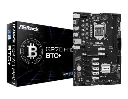 ASROCK Q270 PRO BTC+ LGA 1151