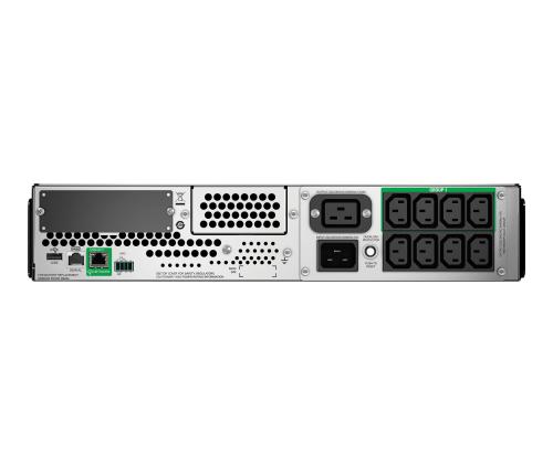 APC SmartConnect UPS SMT 3000 VA telineeseen asennettuna