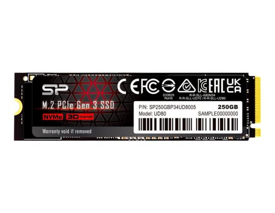 SILICON POWER SSD UD80 250GB M.2 PCIe