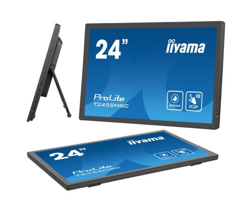 IIYAMA T2455MSC-B1 24 tuuman IPS 1920x1080 kuvapinta 1920x1080