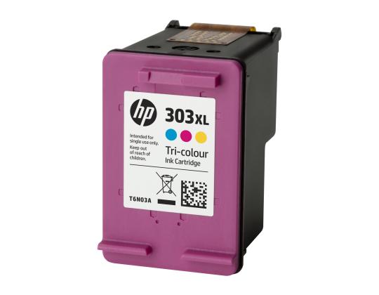 HP 303XL High Yield Tri-color Tindikassett Cart.