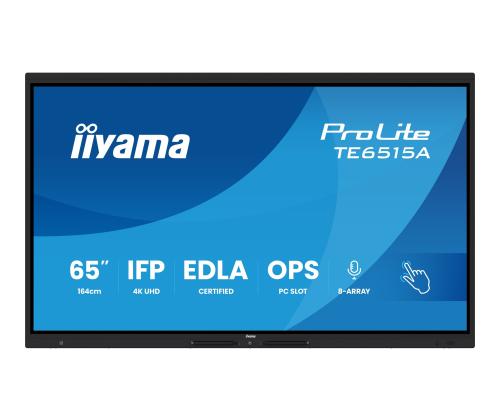 IIYAMA TE6515A-B1AG 65-tuumainen UHD IPS -näyttö