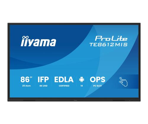 IIYAMA TE8612MIS-B4AG 86-tuumainen iiWare13E
