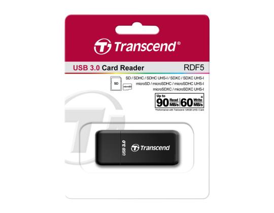TRANSCEND USB 3.0 -kortinlukija RDF5