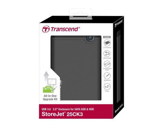 TRANSCEND StoreJet 25CK3 SSD/HDD 0GB ulk