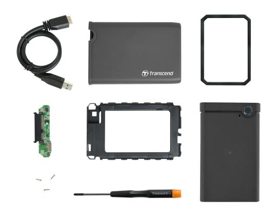 TRANSCEND StoreJet 25CK3 SSD/HDD 0GB ulk