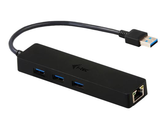 I-TEC USB 3.0 Slim HUB 3 Port Giga Lan