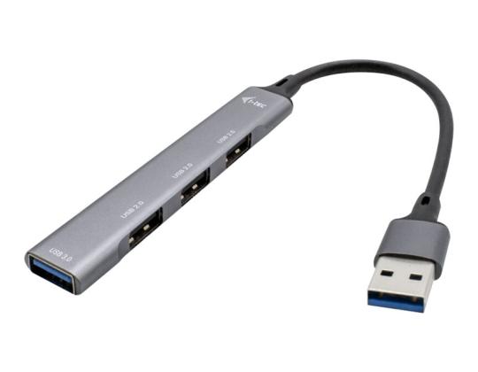 Passiivinen I-TEC USB 3.0 Metal HUB 4 -portti