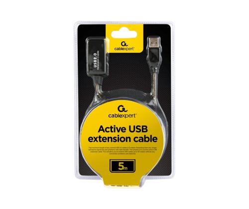 GEMBIRD UAE-01-5M Gembird USB 2.0 aktiivinen