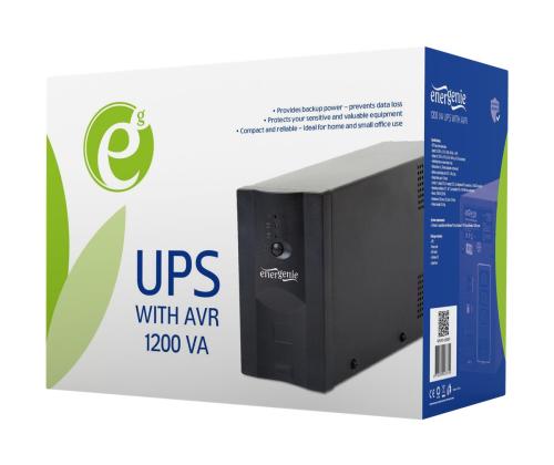 GEMBIRD 1200VA UPS AVR:llä varustettuna
