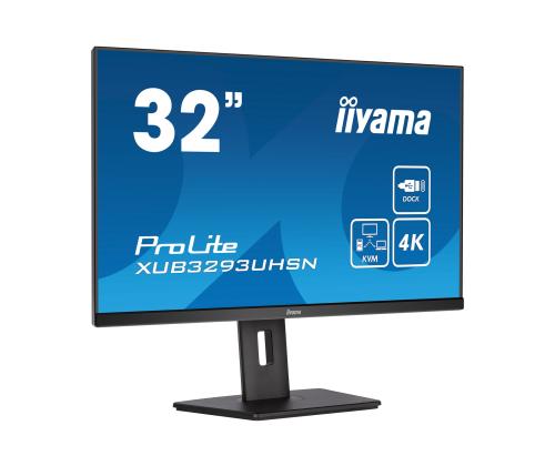 IIYAMA XUB3293UHSN-B5 32-tuumainen ETE IPS UHD -näyttö