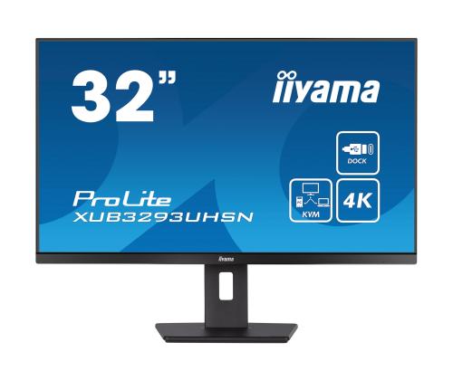 IIYAMA XUB3293UHSN-B5 32-tuumainen ETE IPS UHD -näyttö