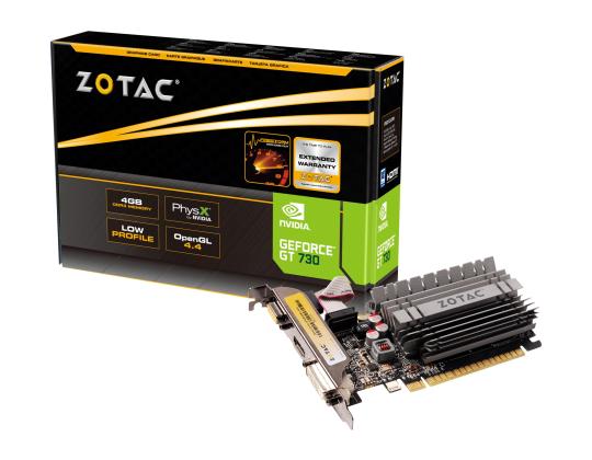 Näytönohjain ZOTAC GeForce GT 730 4GB